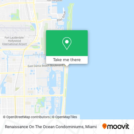 Mapa de Renaissance On The Ocean Condominiums