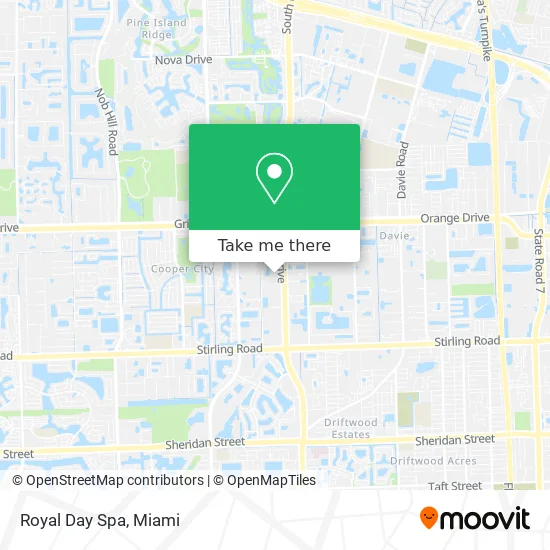 Royal Day Spa map