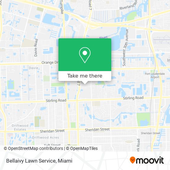 Bellaivy Lawn Service map