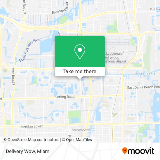 Delivery Wow map