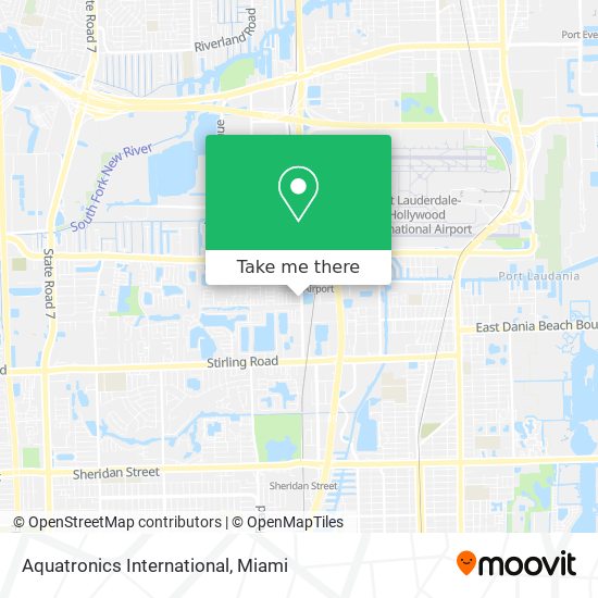 Aquatronics International map