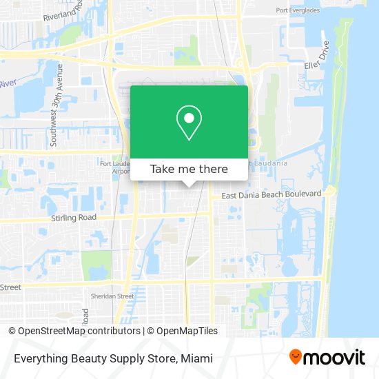 Everything Beauty Supply Store map