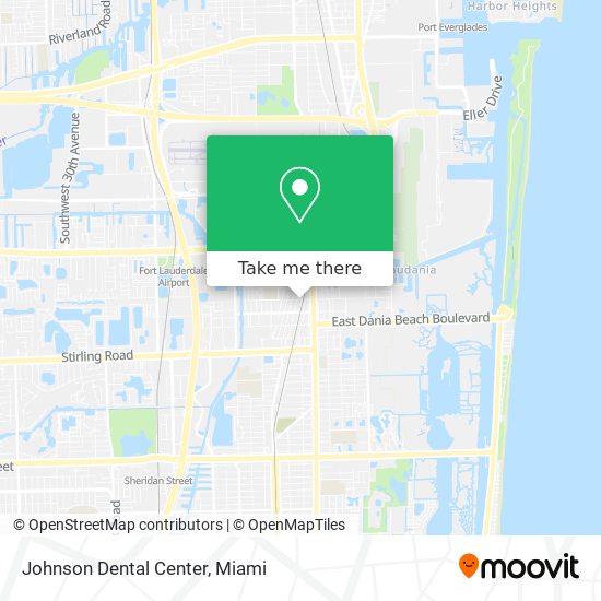 Johnson Dental Center map