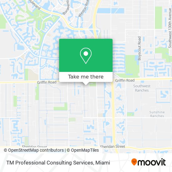 TM Professional Consulting Services map