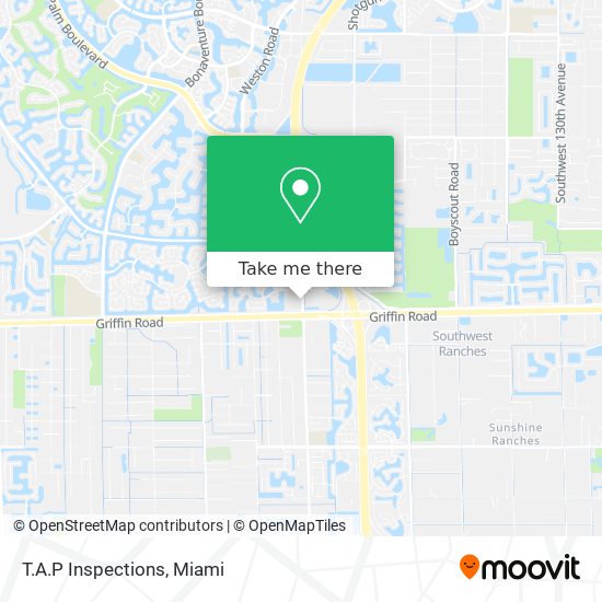 T.A.P Inspections map