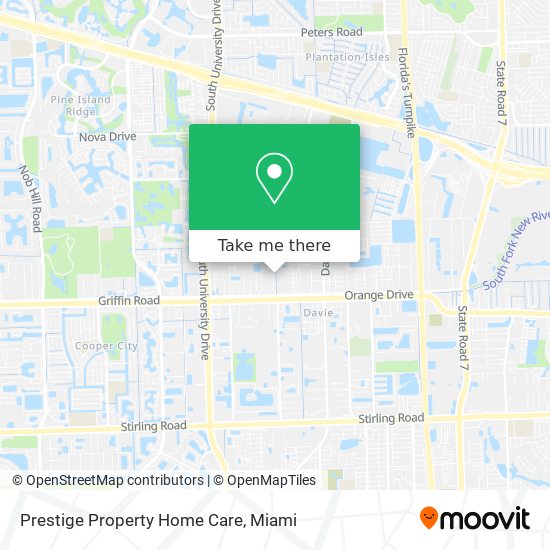 Prestige Property Home Care map