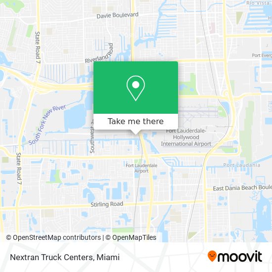 Mapa de Nextran Truck Centers