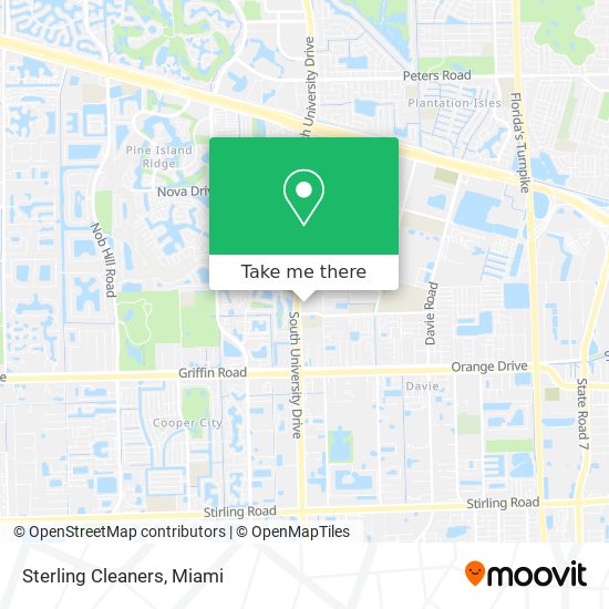 Sterling Cleaners map