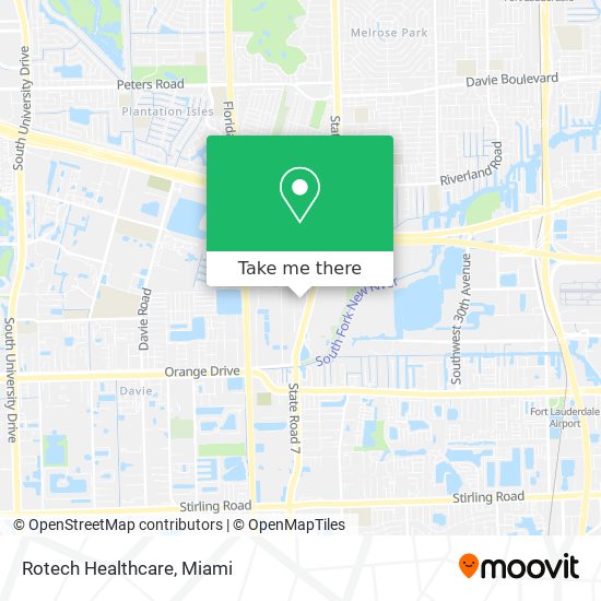 Rotech Healthcare map