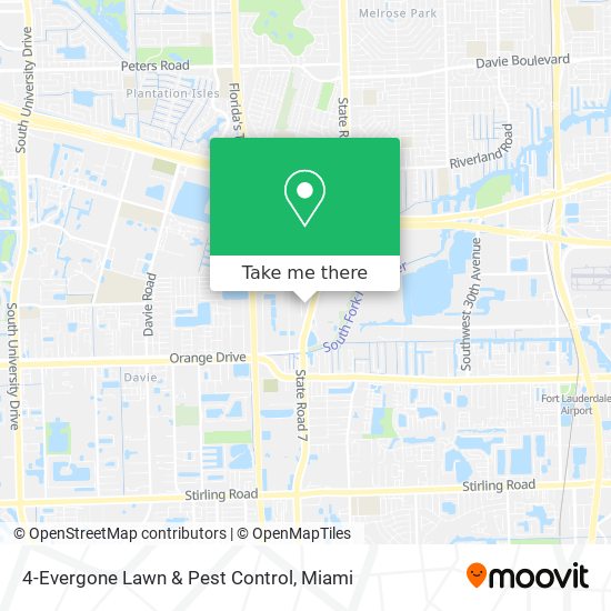 Mapa de 4-Evergone Lawn & Pest Control