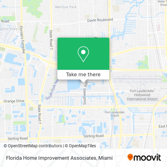 Mapa de Florida Home Improvement Associates