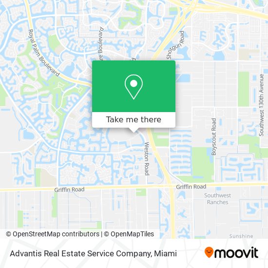 Advantis Real Estate Service Company map