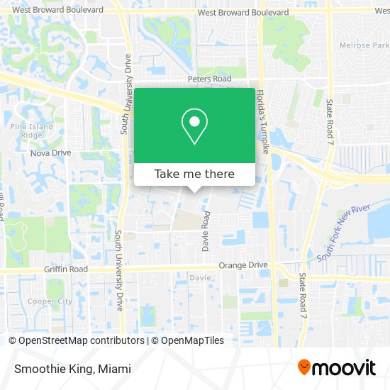 Smoothie King map