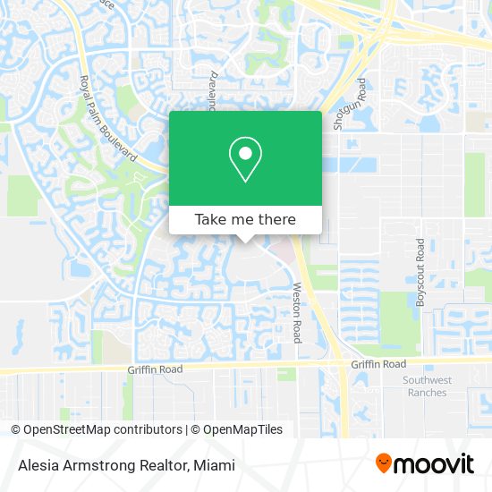 Alesia Armstrong Realtor map