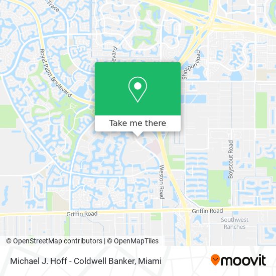 Michael J. Hoff - Coldwell Banker map