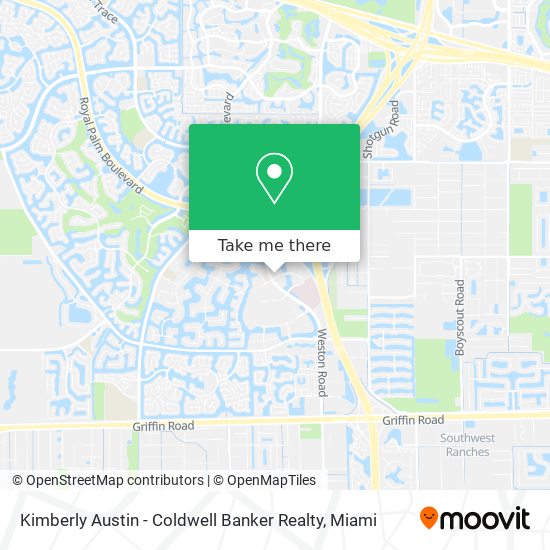 Kimberly Austin - Coldwell Banker Realty map