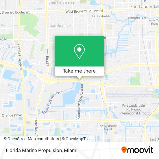 Mapa de Florida Marine Propulsion