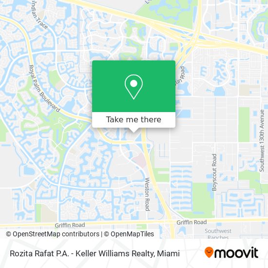 Rozita Rafat P.A. - Keller Williams Realty map