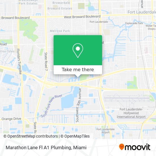 Marathon Lane Fl A1 Plumbing map