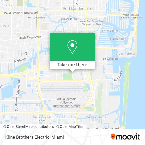 Mapa de Kline Brothers Electric