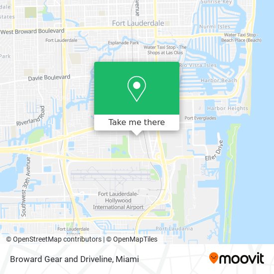 Mapa de Broward Gear and Driveline