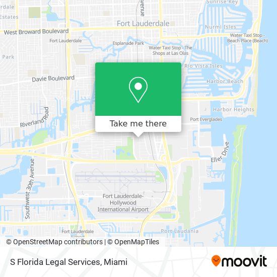 S Florida Legal Services map