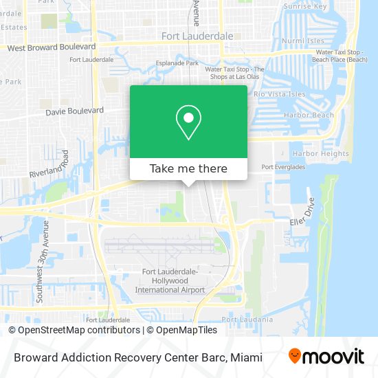 Mapa de Broward Addiction Recovery Center Barc