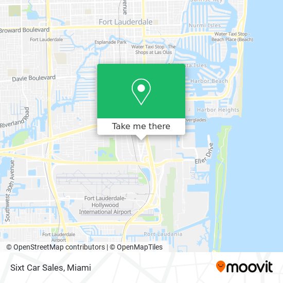 Mapa de Sixt Car Sales