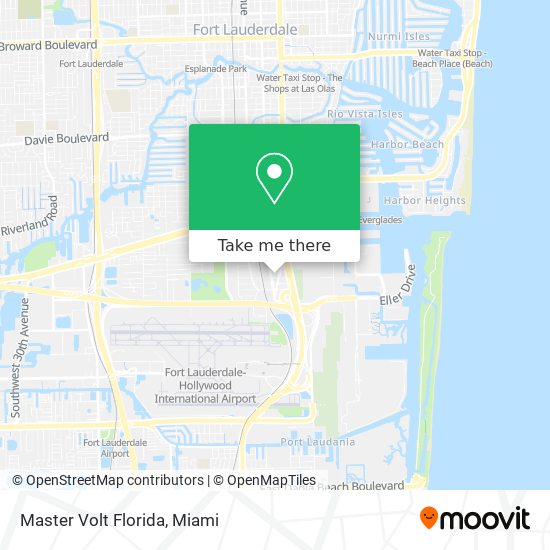 Mapa de Master Volt Florida