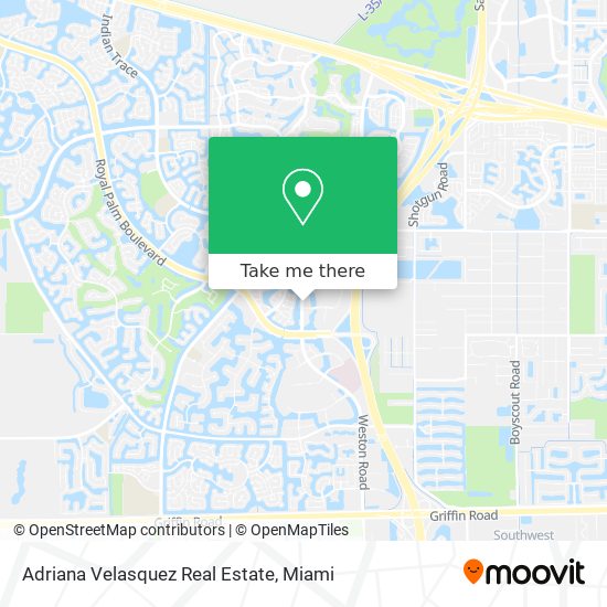 Adriana Velasquez Real Estate map