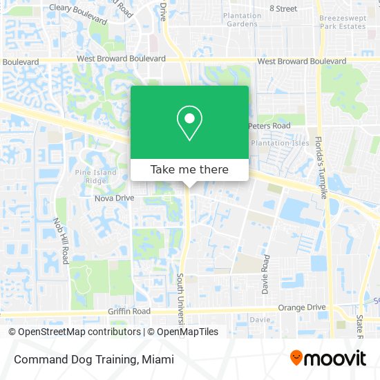 Command Dog Training map
