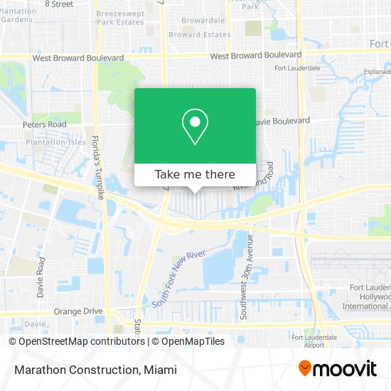 Marathon Construction map