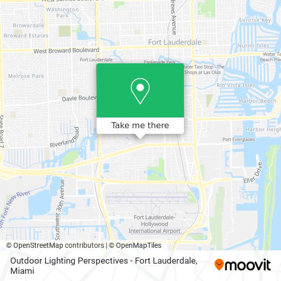 Outdoor Lighting Perspectives - Fort Lauderdale map