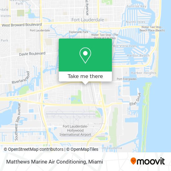 Mapa de Matthews Marine Air Conditioning