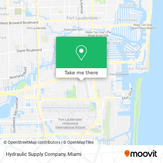 Hydraulic Supply Company map