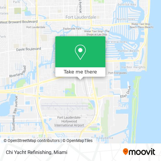 Chi Yacht Refinishing map