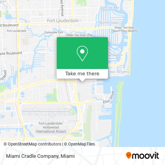 Mapa de Miami Cradle Company