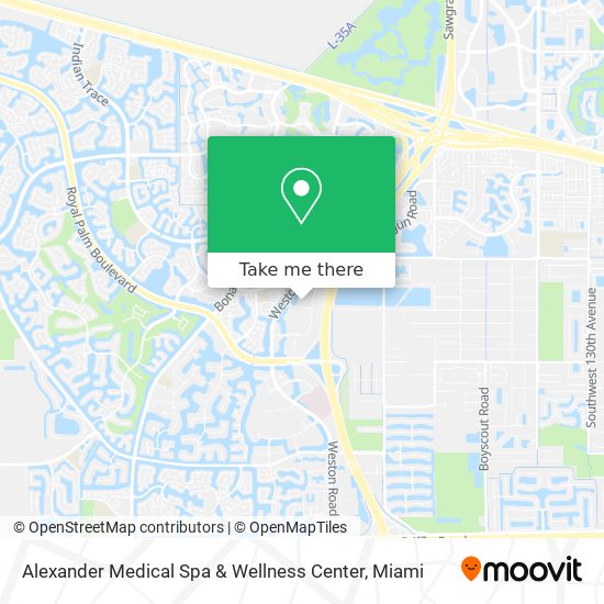 Alexander Medical Spa & Wellness Center map