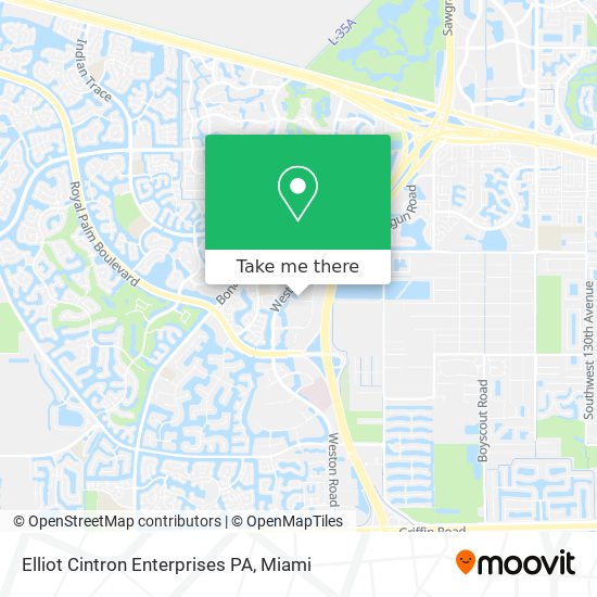 Mapa de Elliot Cintron Enterprises PA