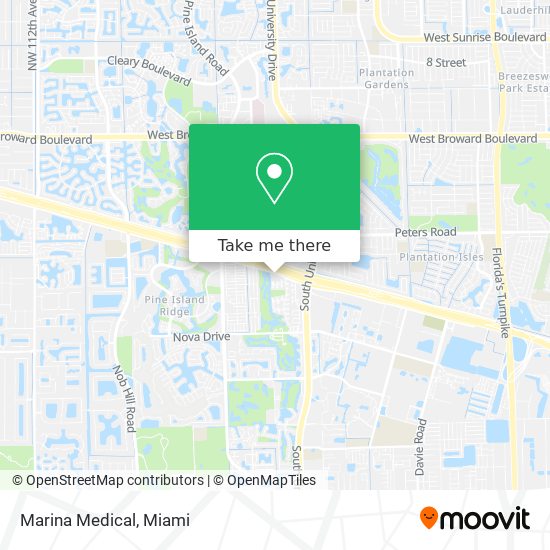 Mapa de Marina Medical