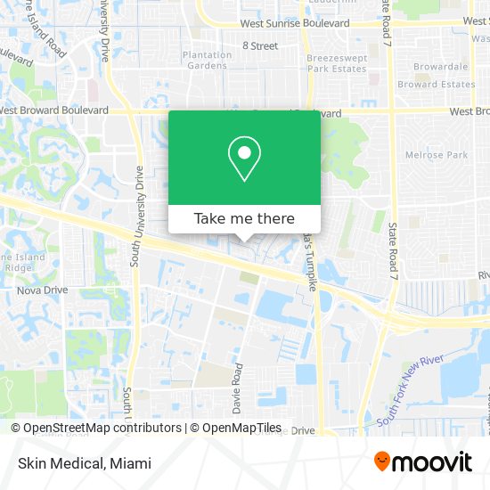 Skin Medical map