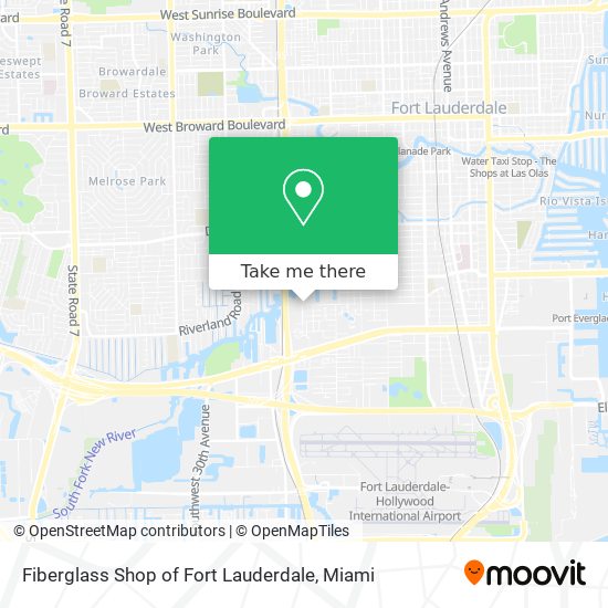 Mapa de Fiberglass Shop of Fort Lauderdale