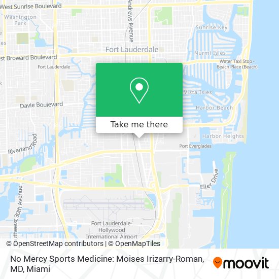 No Mercy Sports Medicine: Moises Irizarry-Roman, MD map