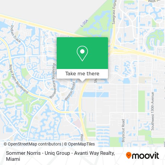 Sommer Norris - Uniq Group - Avanti Way Realty map