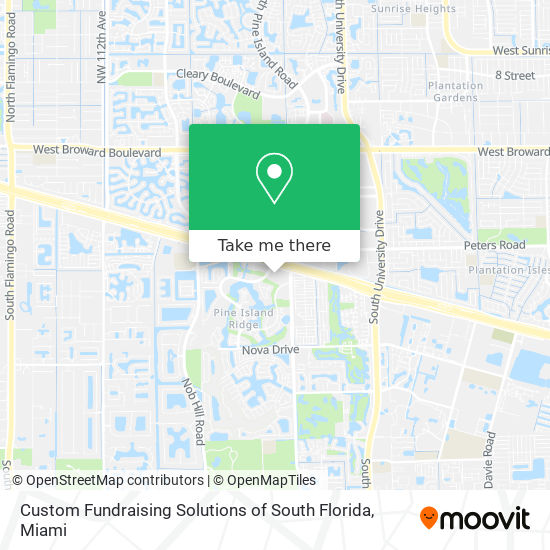 Mapa de Custom Fundraising Solutions of South Florida