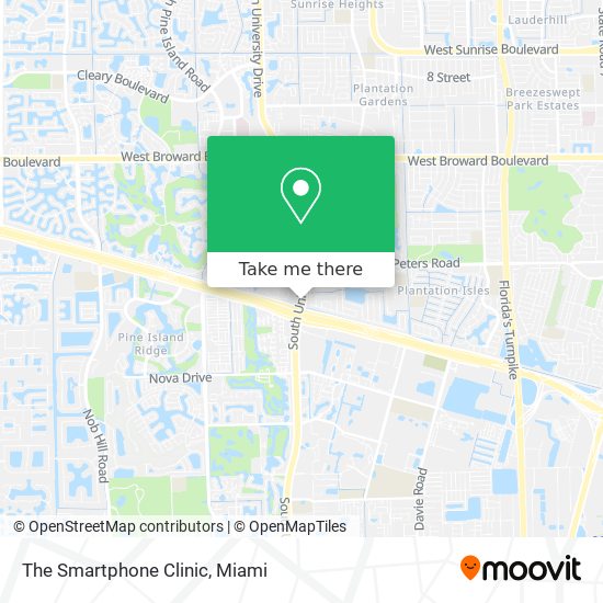 The Smartphone Clinic map