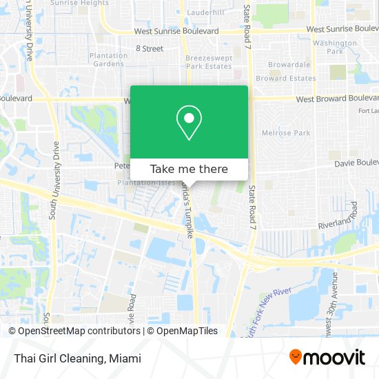 Thai Girl Cleaning map