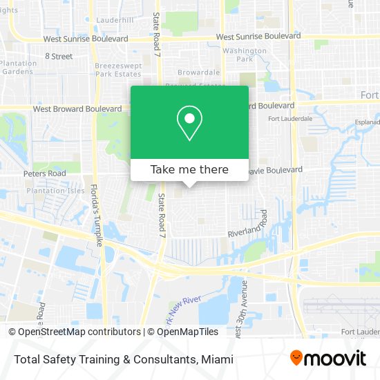 Total Safety Training & Consultants map