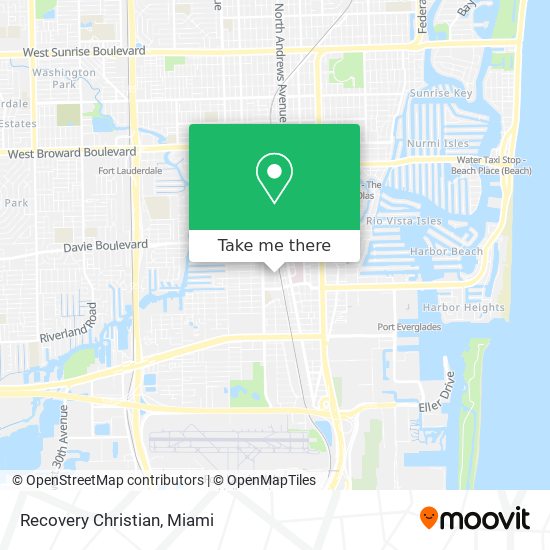Recovery Christian map