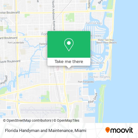 Florida Handyman and Maintenance map